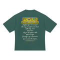 POWERS BEYOND PRIVILEGE — URSUS MARITIMU Heavyweight Oversized T-Shir