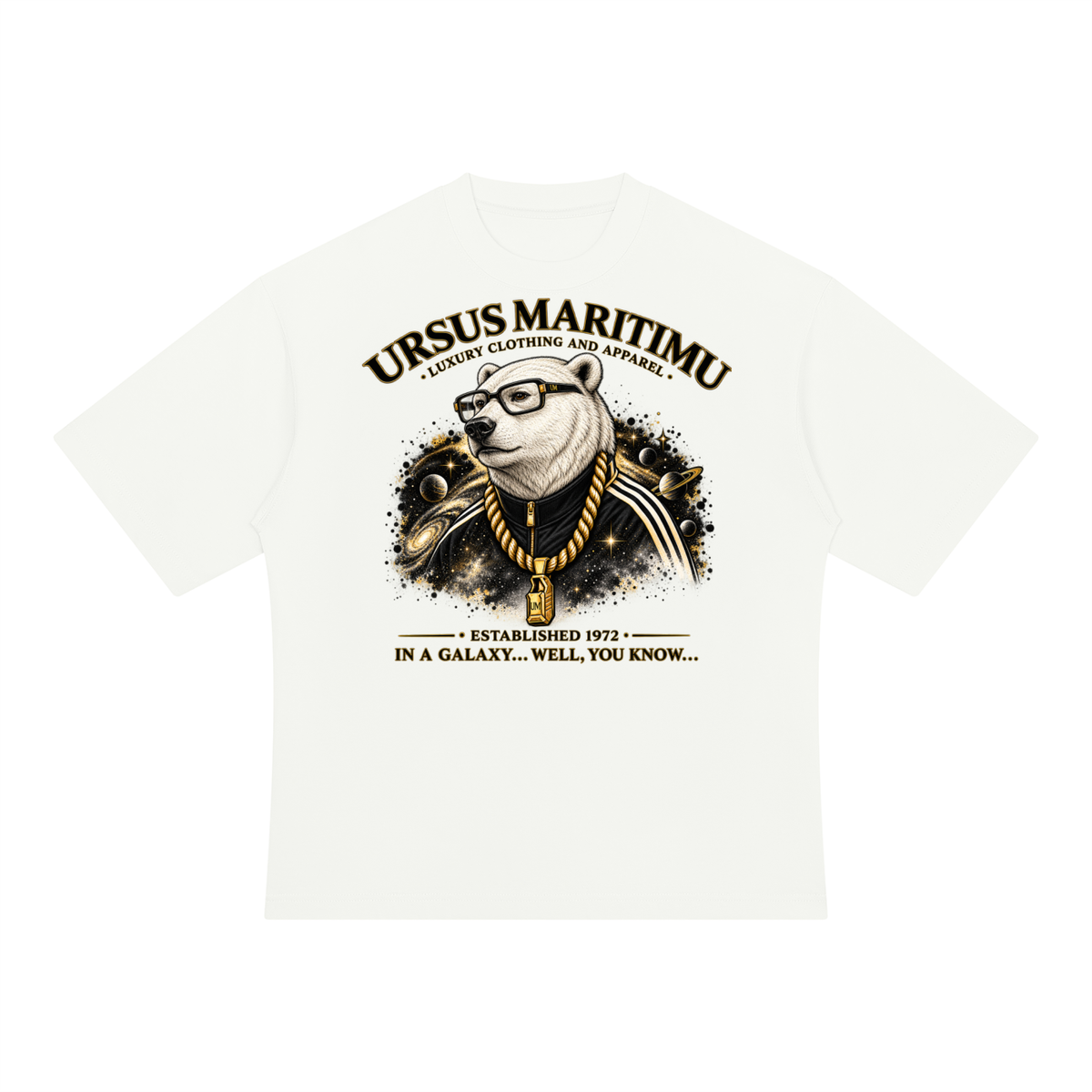 THE GALACTIC STANDARD — URSUS MARITIMU Heavyweight Oversized T-Shirt