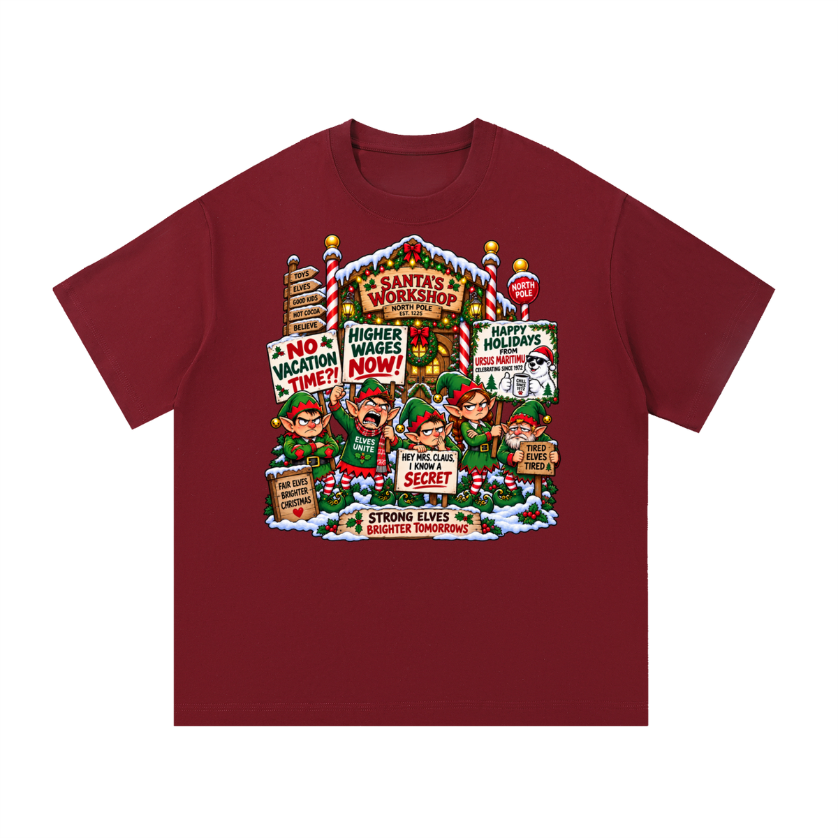 SANTA’S ELVES ON STRIKE | URSUS MARITIMU HOLIDAY COLLECTION
