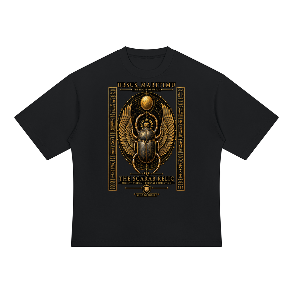 THE SCARAB RELIC — House of URSUS Heavyweight Oversized T-Shirt