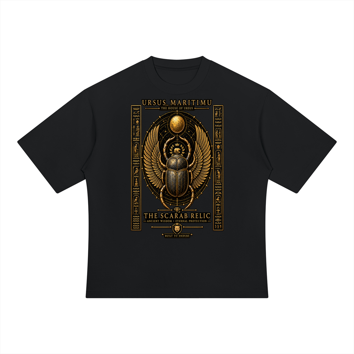 THE SCARAB RELIC — House of URSUS Heavyweight Oversized T-Shirt