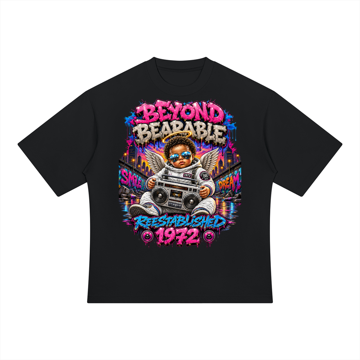 BEYOND BEARABLE 1972 — House of URSUS Heavyweight Oversized T-Shirt