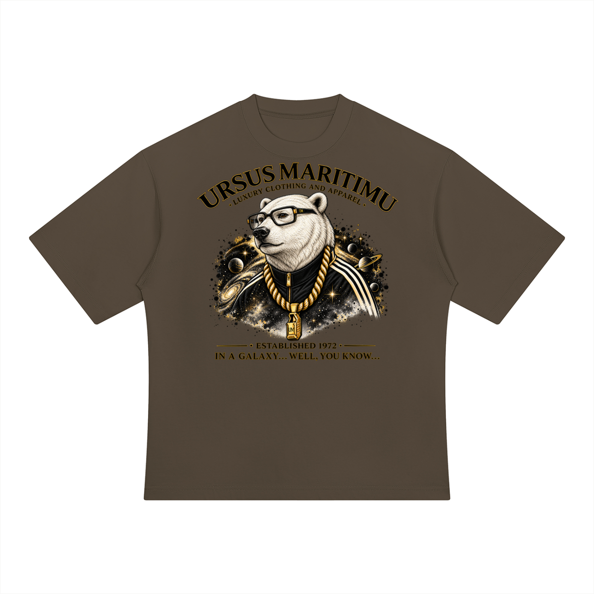 THE GALACTIC STANDARD — URSUS MARITIMU Heavyweight Oversized T-Shirt