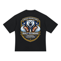 THE ENDURANCE GRIDIRON — URSUS MARITIMU Heavyweight Oversized T-Shirt