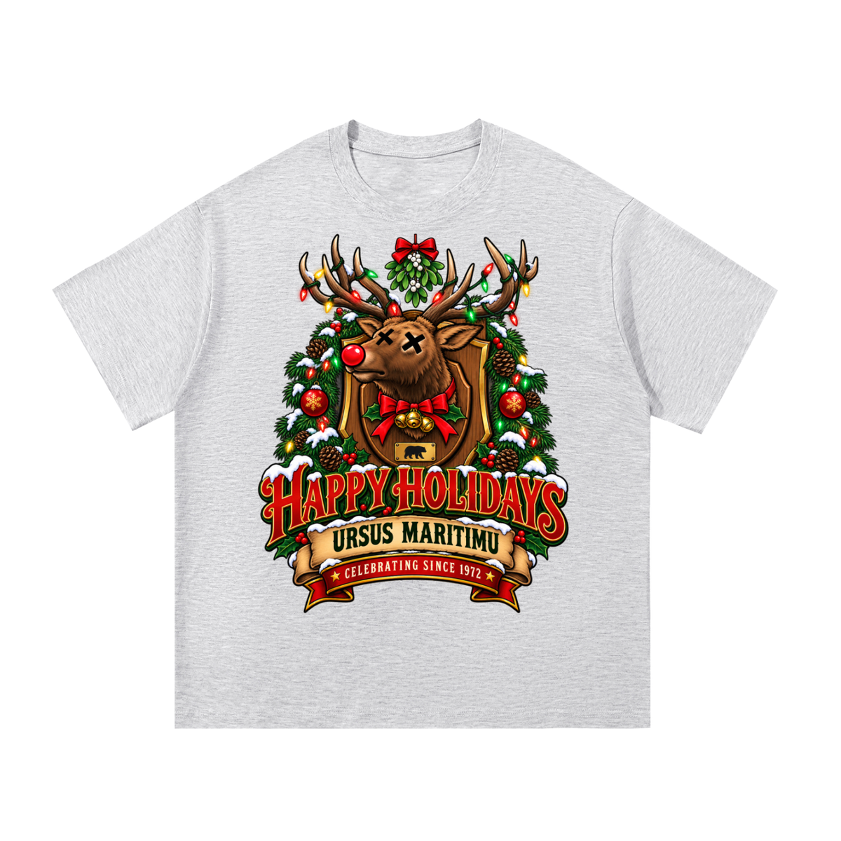 RED-NOSED REINDEER WALL MOUNT | URSUS MARITIMU HOLIDAY COLLECTION