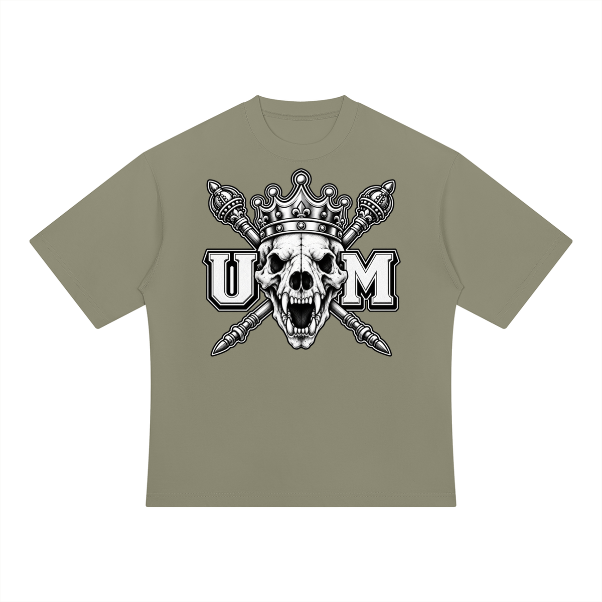 URSUS MARITIMU Royal Bear Skull Crest Tee