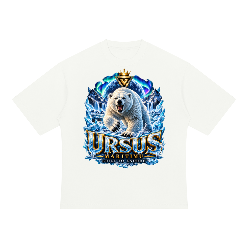 THE ICE KING — URSUS MARITIMU Heavyweight Oversized T-Shirt