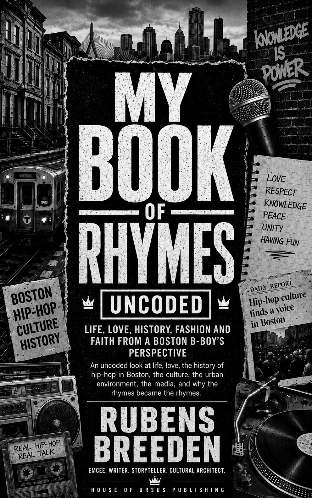 My Book of Rhymes: Uncoded by Rubens Breeden book cover